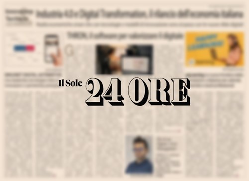 Hoy "Il Sole 24 Ore" habla de nosotros