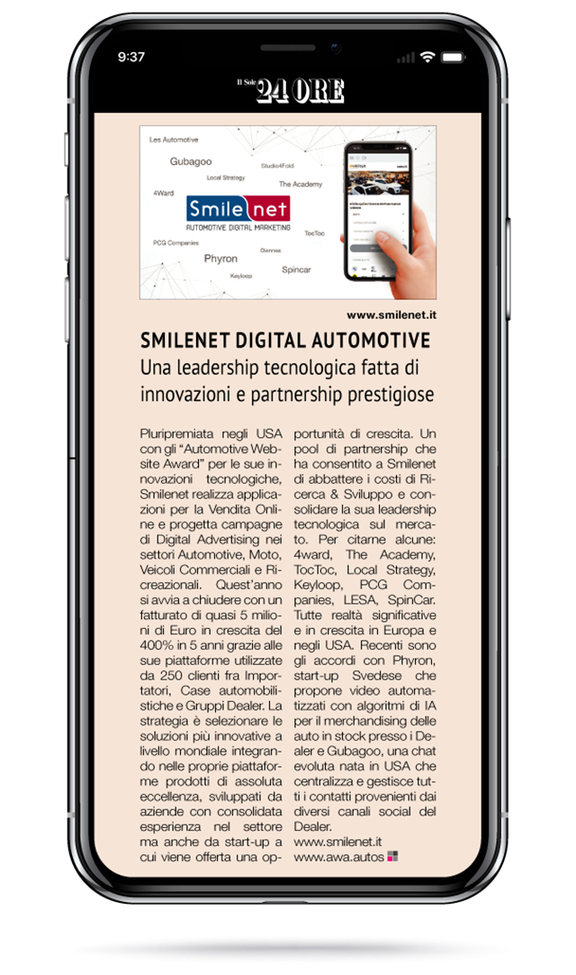 Smilenet IlSole24ore